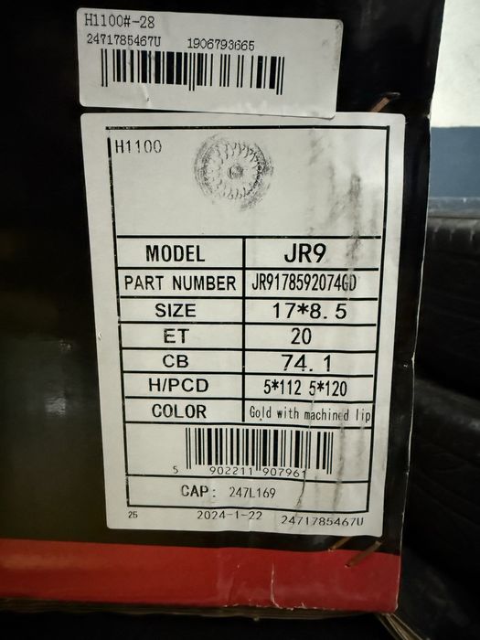 Vendo jantes 17 estilo BBS