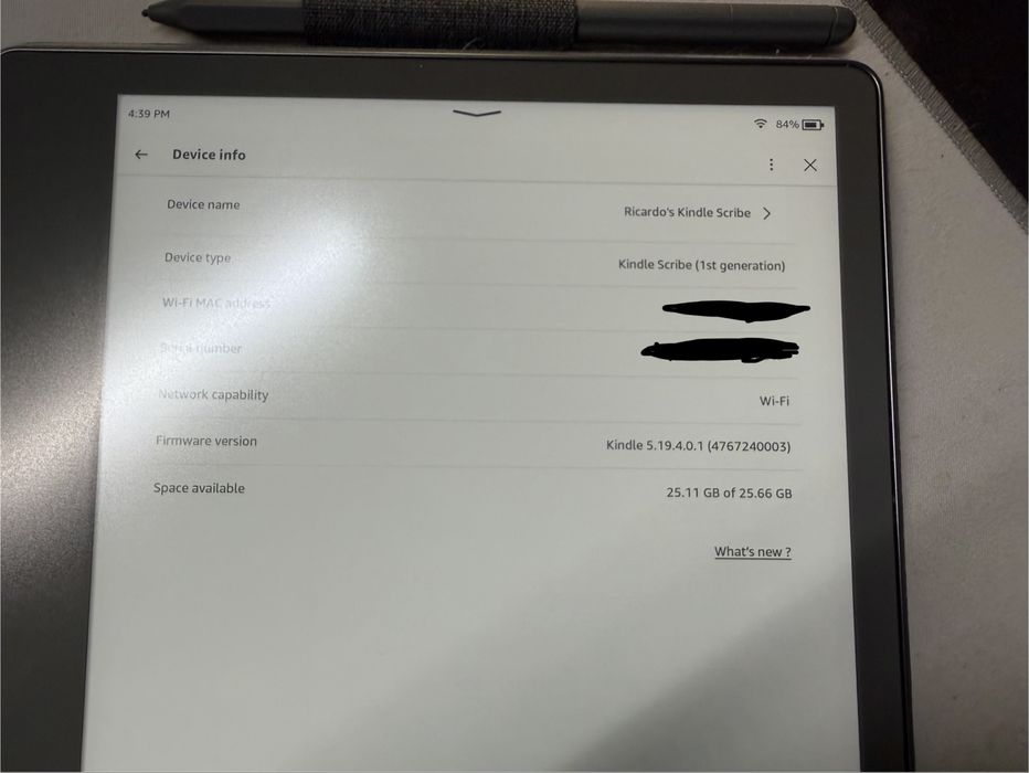 Kindle Scribe Gen. 1 | 32GB
