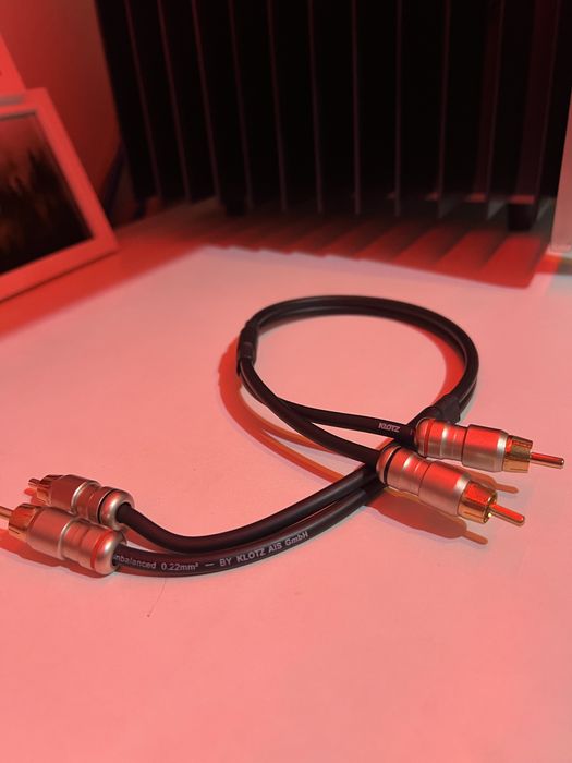 Kabel cinch rca klotz