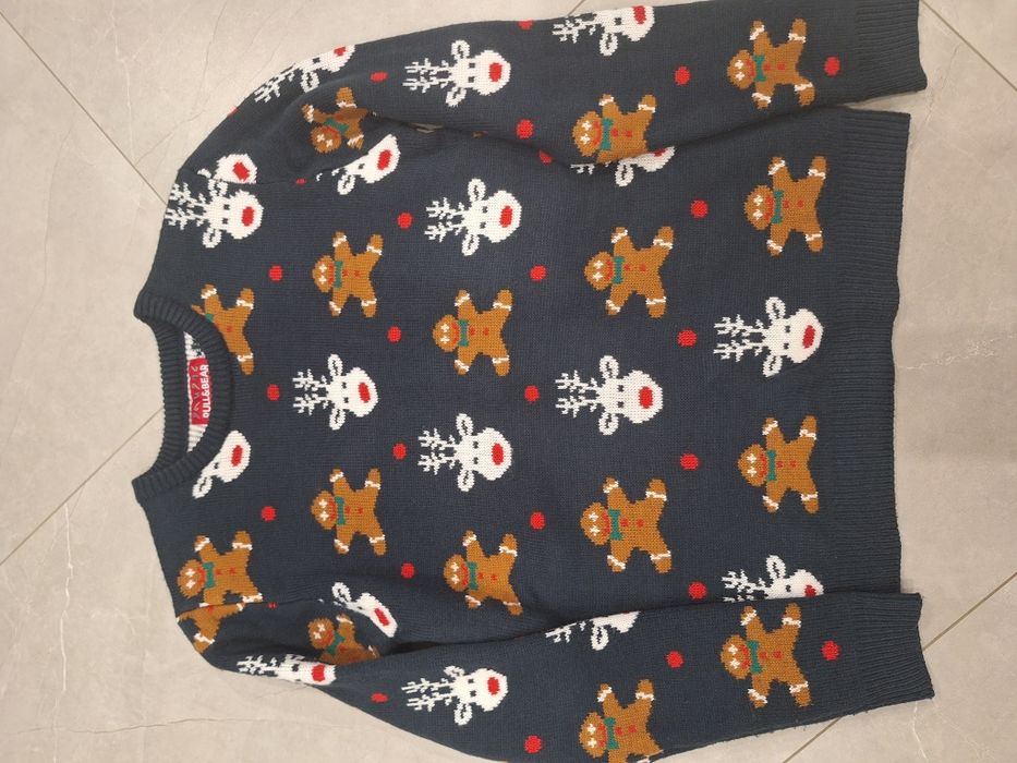 Sweter świąteczny M