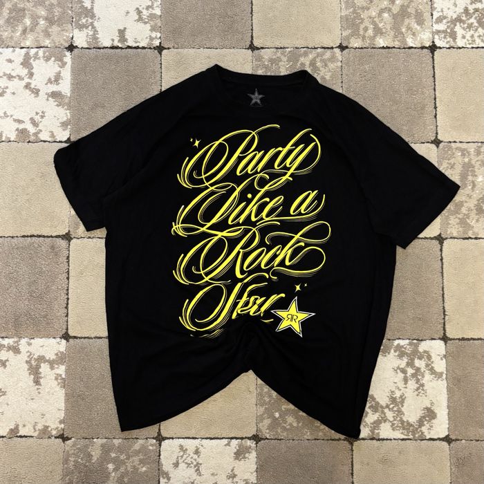 Футболка Rockstar energy drink  XL                             Rap Hiphop vintage sk8 y2k