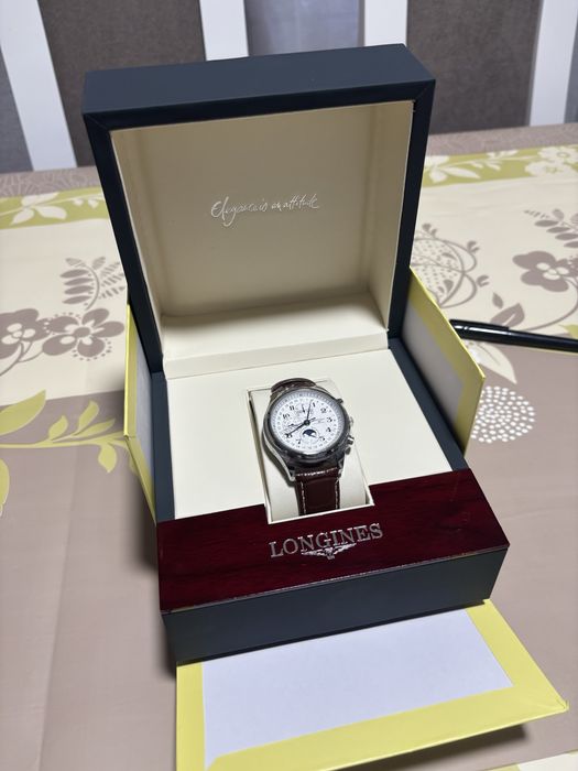 Longines Master Collection Moonphase / Calendário Completo