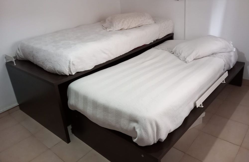 Cama estilo beliche