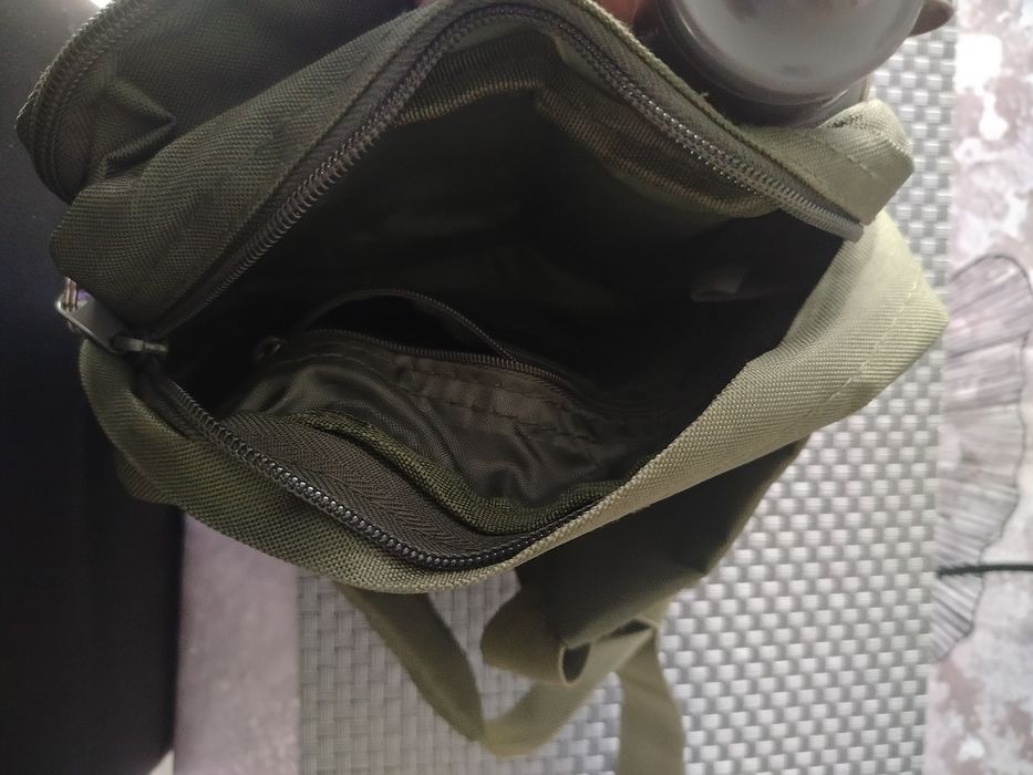 Torba militarna wojskowa, biodrowa, na pas, saszetka, nerka, MFH olive