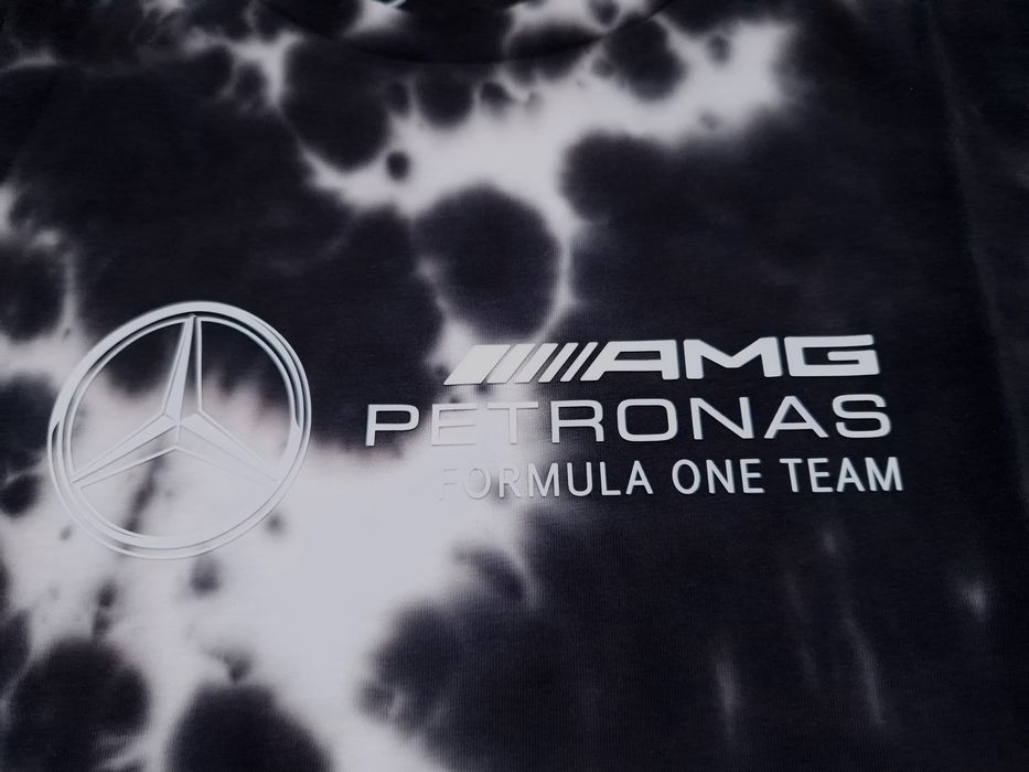 Koszulka damska Mercedes AMG Petronas Formula One Team, Tie Dye, F1, S
