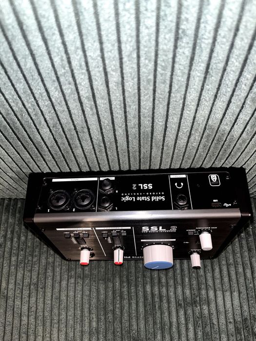 SSL 2 Solid State Logic interfejs audio – stan idealny, komplet, 4K
