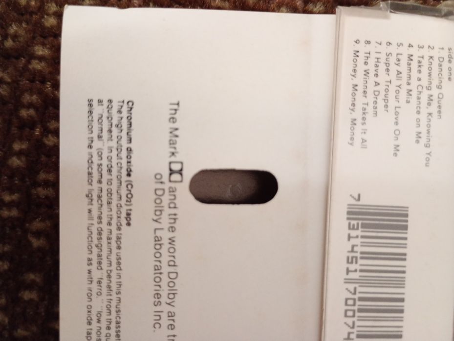 ABBA Gold e More ABBA Gold cassetes originais