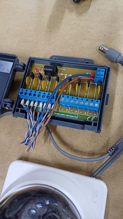 Monitoring wewnętrzny zestaw 4 komery