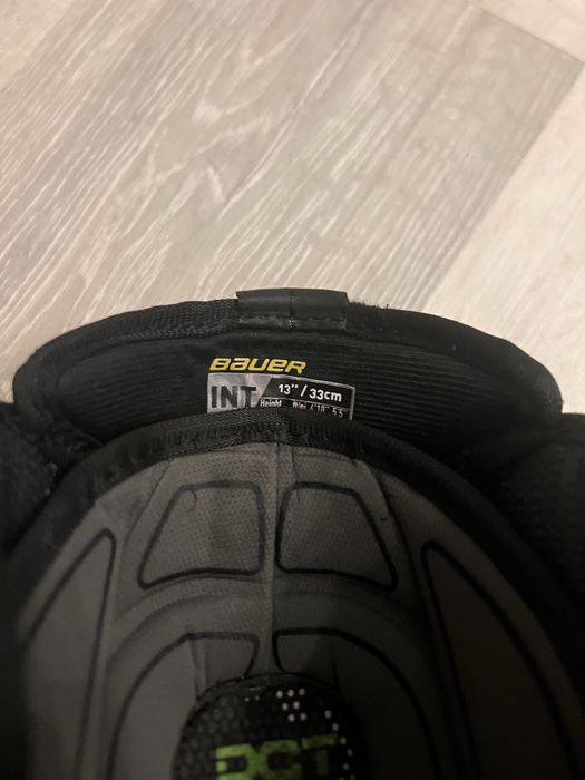 хоккейные щитки Bauer Supreme Mach Intermediate Hockey Shin Guards