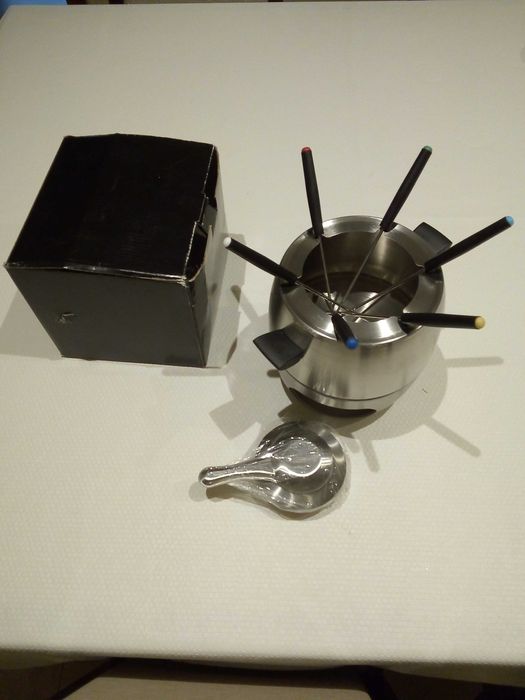 Fondue em Aço Inox Novo