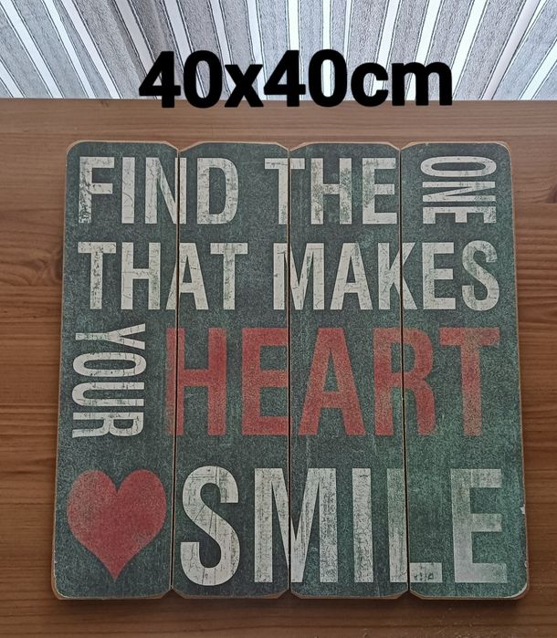 Placas para decoração vários tamanhos