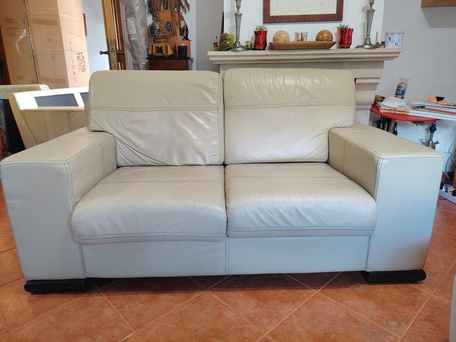 Sofá em pele - design e qualidade