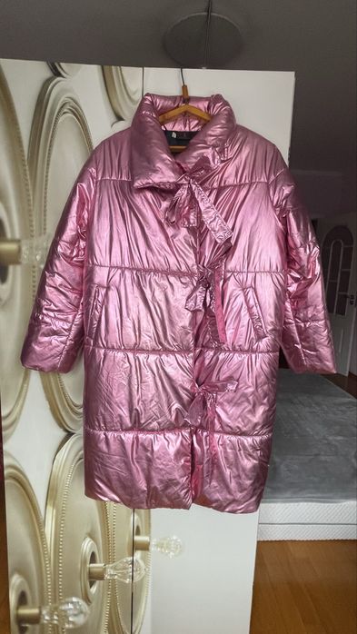 Куртка-пальто женская зимняя  L