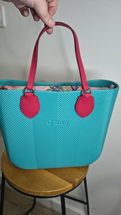 Obag mini aqua jodełka