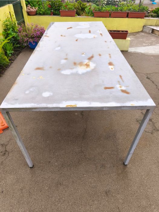 Mesa de exterior 2,5 x 1