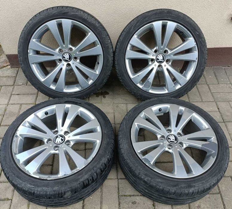 Koła Lato Volkswagen Passat B6 3C0 EOS CC Audi Skoda 18 Cali 5x112 !