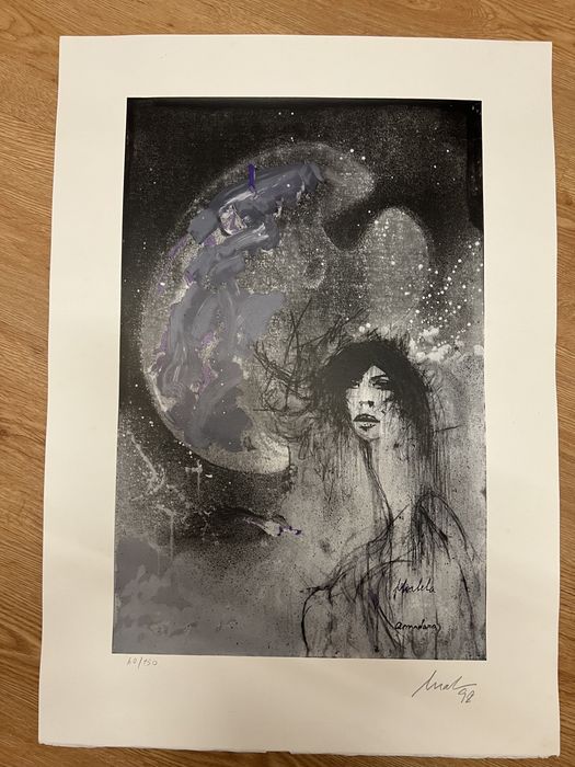 Serigrafia de Artur Bual
