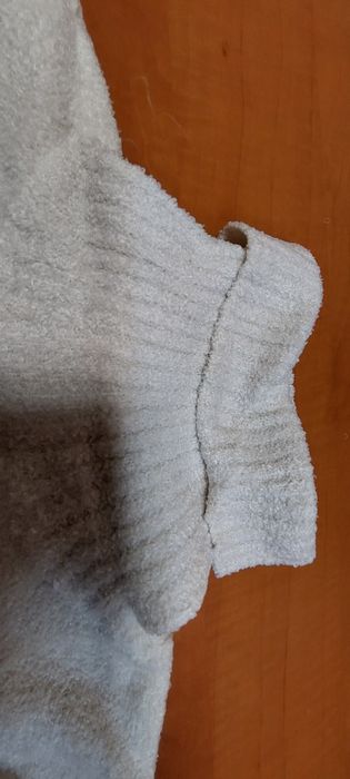 Golf sweter dziecko One By One roz 152 biały miękki