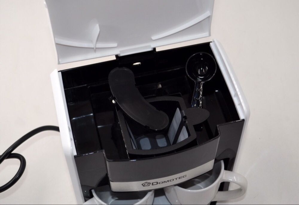 Новая кофеварка Domotec на 2 чашки / капельная кофеварка 500 вт