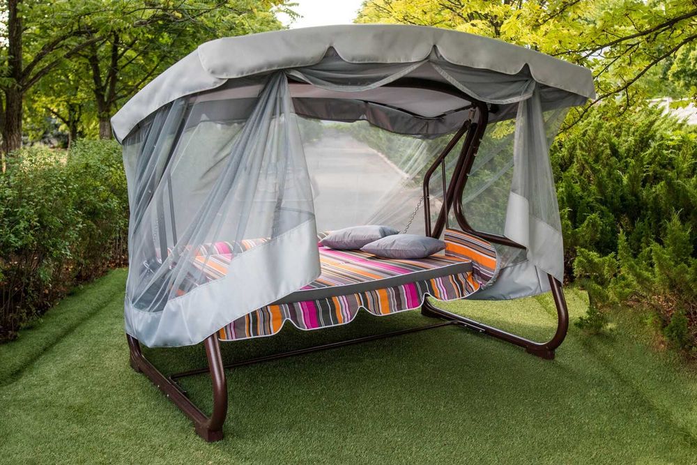 Скидка! Качели Садовые металлические - "Интерно". Гойдалка