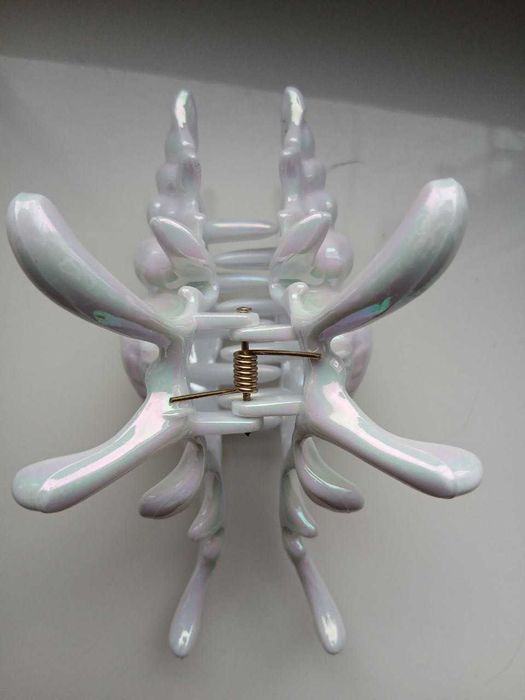 Заколка крабик ракушка новая