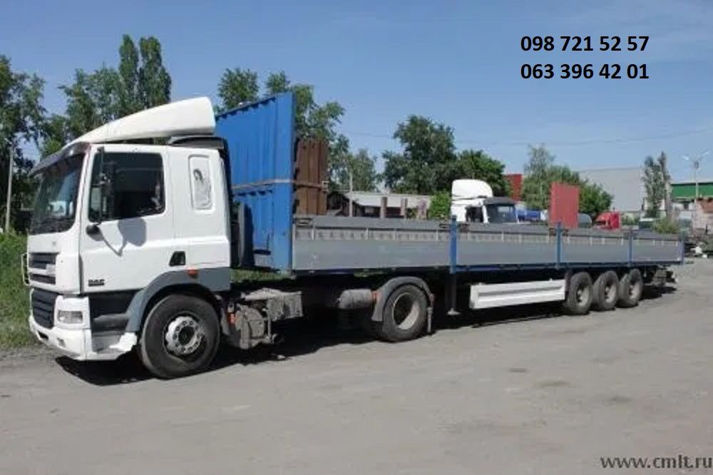 Грузоперевозки Фура Длинномер 5, 10, 20 тн Вантажні перевезення