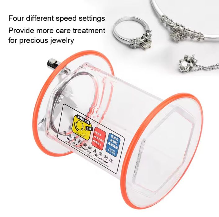 Tambor de polimento para máquina jóias