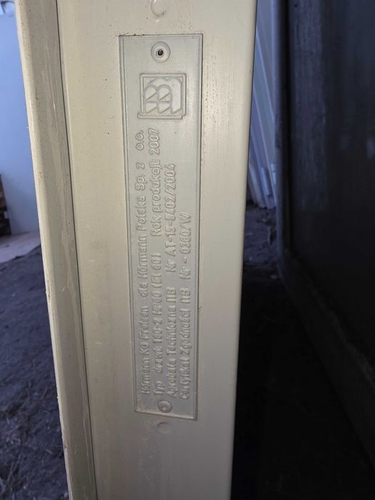 drzwi  p.poz ei60 hormann techniczne