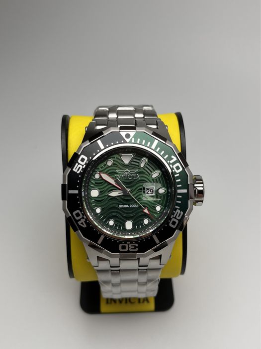 Invicta 47842, чоловічий дайверський годинник, інвікта про дайвер