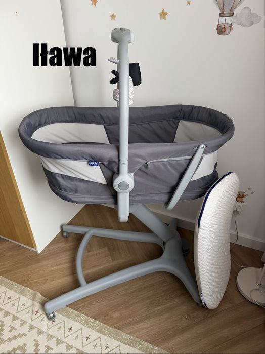 Chicco babyhug 4w1 szary - stan idealny