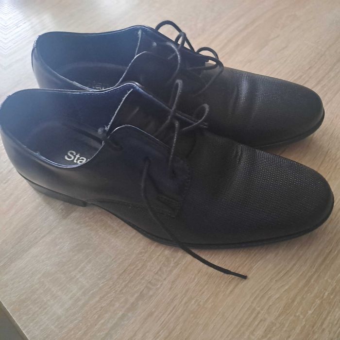 Buty eleganckie, komunijne chłopięce firmy STAN-DAR 32 (21,5cm)
