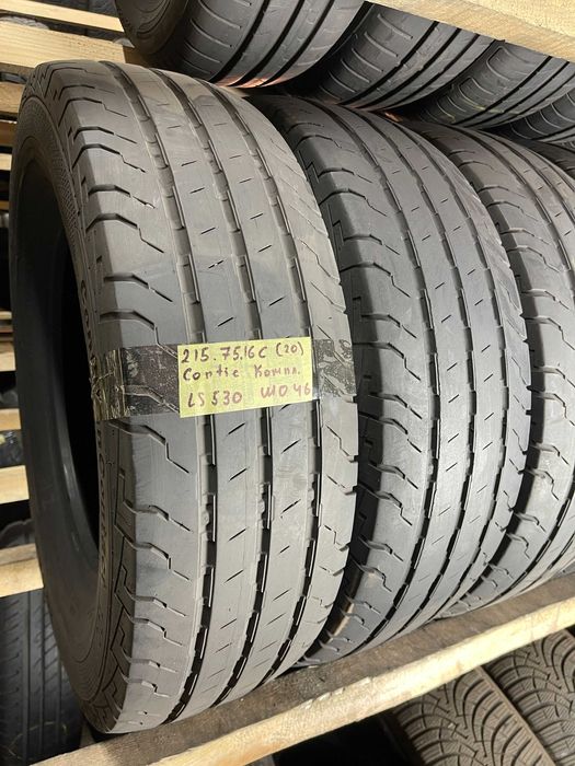 LS530 Літні шини 215/75r16c Continental ContiVanContact 100 комплект