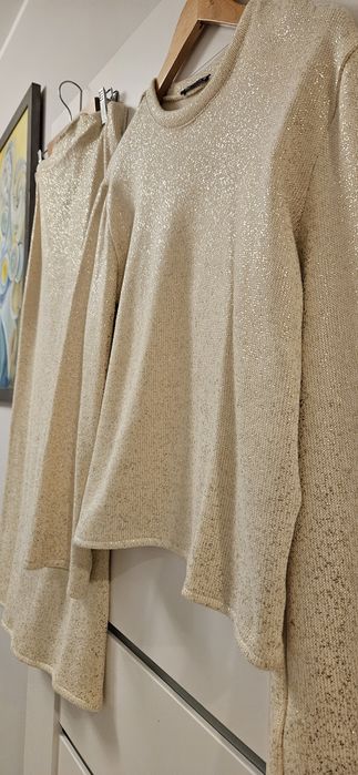 Komplet spódnica sweter M nowy