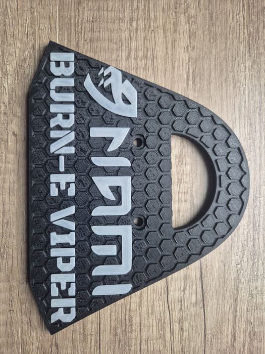 Nami Burn-e Podnóżek z otworem - nowa wersja - wydruk 3d Hyper ABS