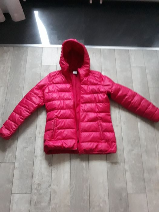 Używana kurtka puchowa damska Adidas rozmiar L