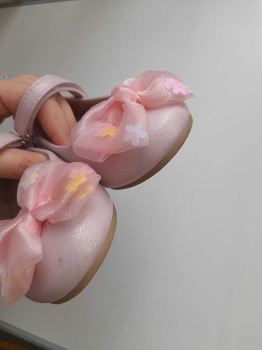 Balerinki różowe dla dziewczynki 26