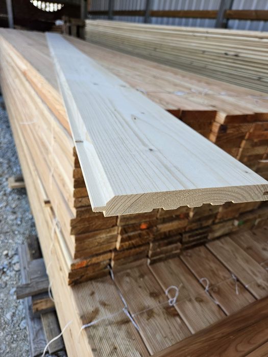 Deska elewacyjna, podłogowa, gruba, świerkowa.