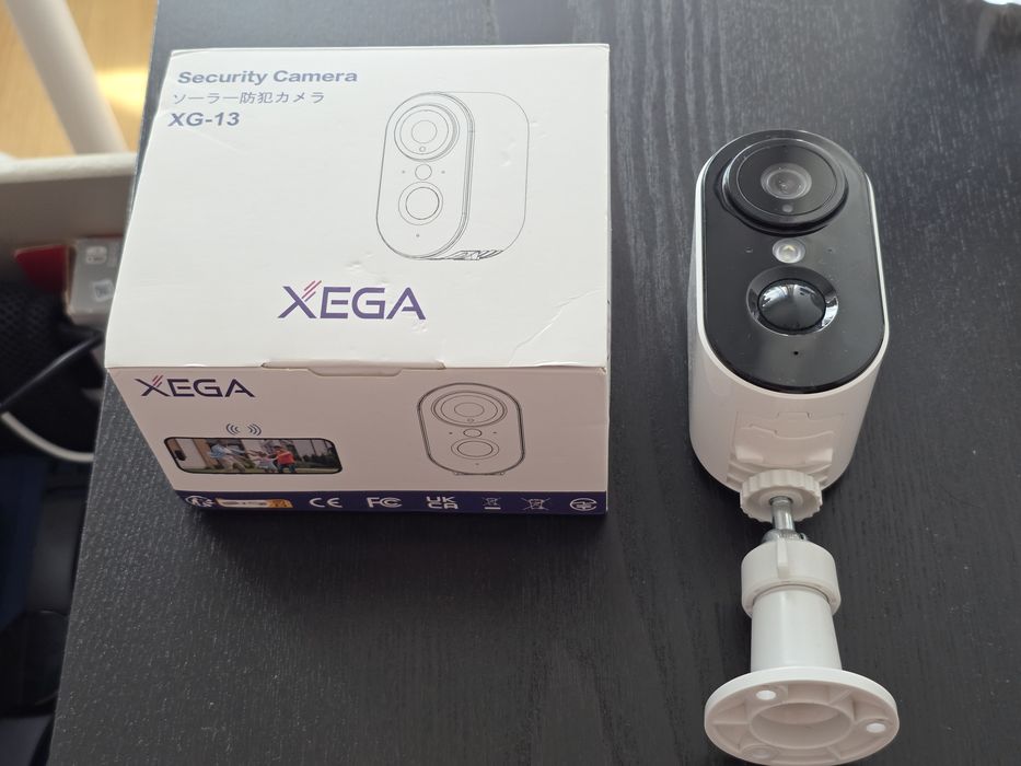 Câmara de vigilância 4G - Bateria interna - Xega XG-13