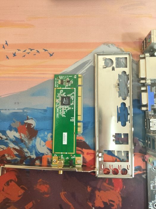 Комплект материнська плата asus p8h61 m lx2 1155 процесор wi-fi