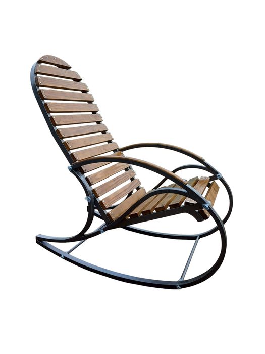 Крісло качалка  металева