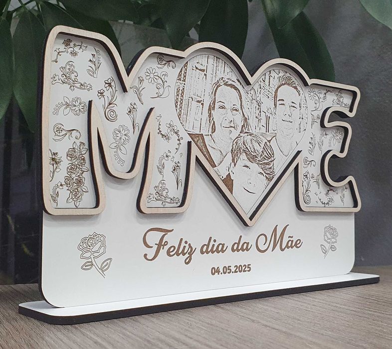 Mãe Placa fotogravação