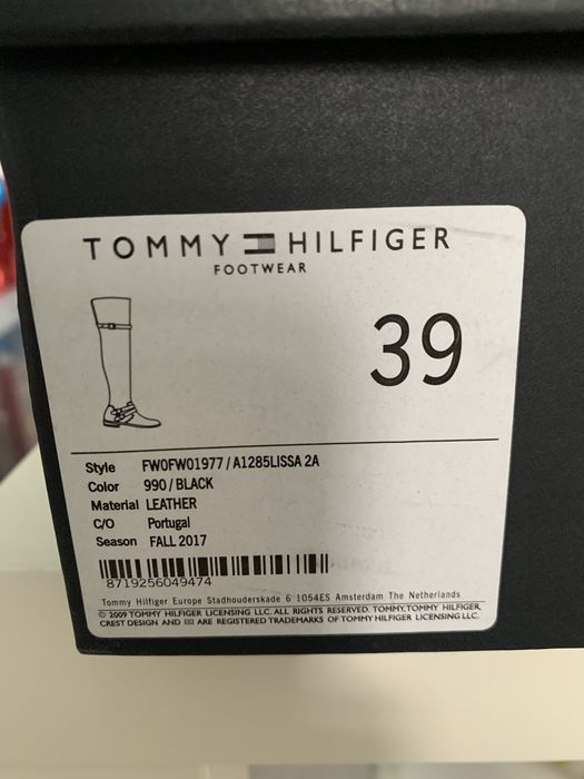Tommy Hilfiger 39 skóra OKAZJA! Nowe