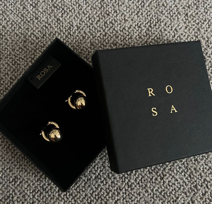 Kolczyki Sphere Hoops ROSA