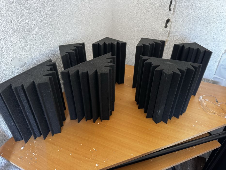 Esponjas acusticas várias