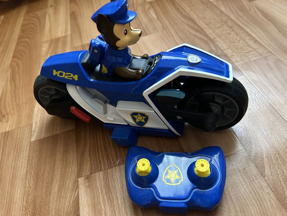 Щенячий Патруль Мотоцикл Paw Patrol, Chase RC Movie Motorcycle