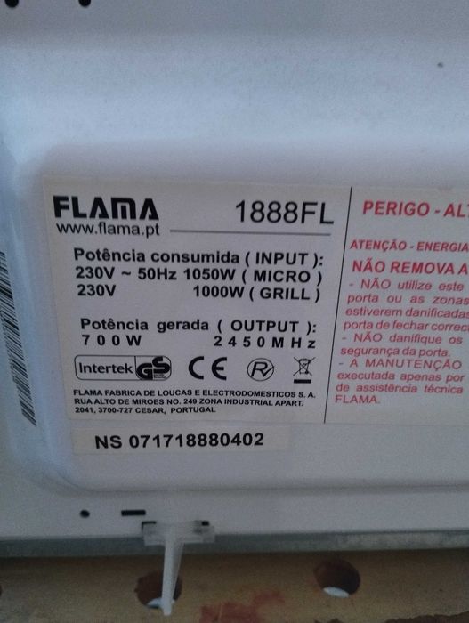Microondas FLAMA