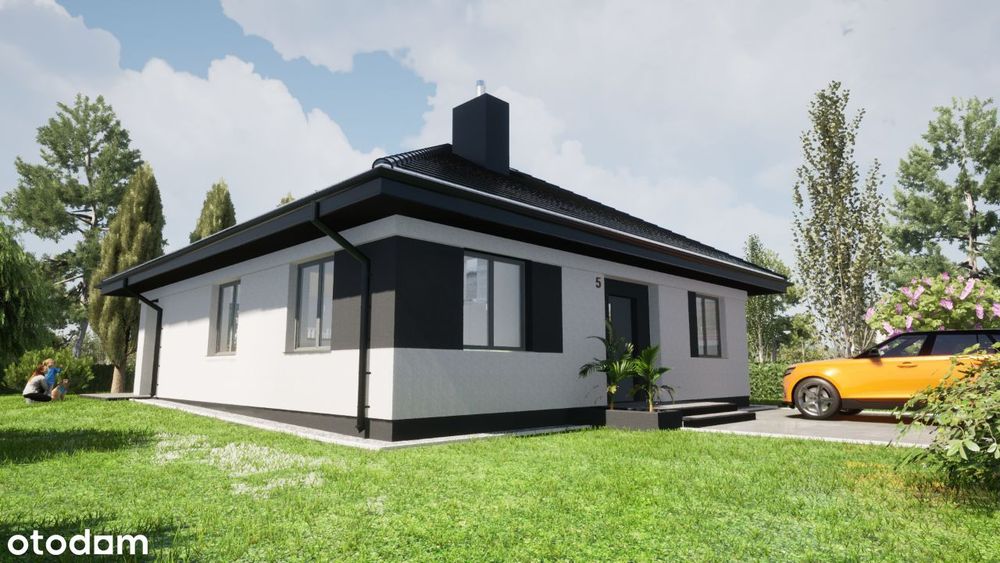 Nowy Dom Osiedle Zamknięte Kraska Łomża, 600 m.kw działki, Dom nr 12