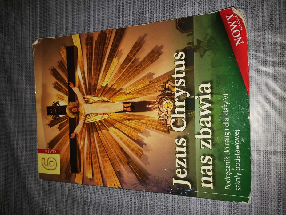 Kl 6 Jezus Chrystus nas zbawia podręcznik , książka do religii