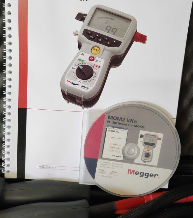 Przenośny mikroomomierz - Megger MOM2