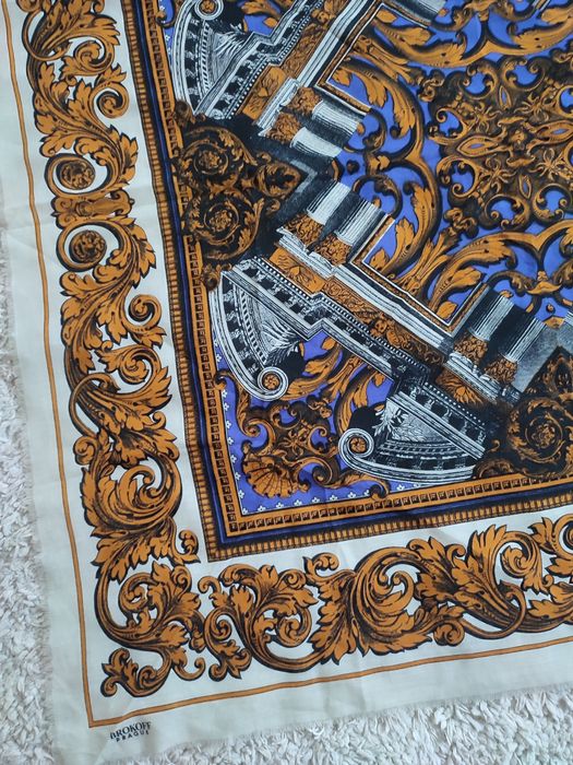 Вовняна дизайнерська рідкісна вінтажна хустка BROKOFF PRAGUE, Австрія